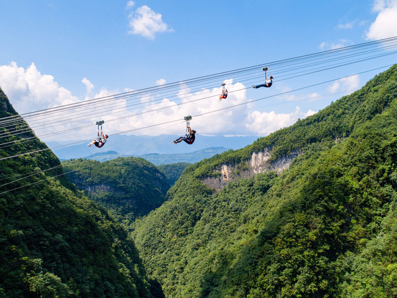 中國張家界大峽谷
