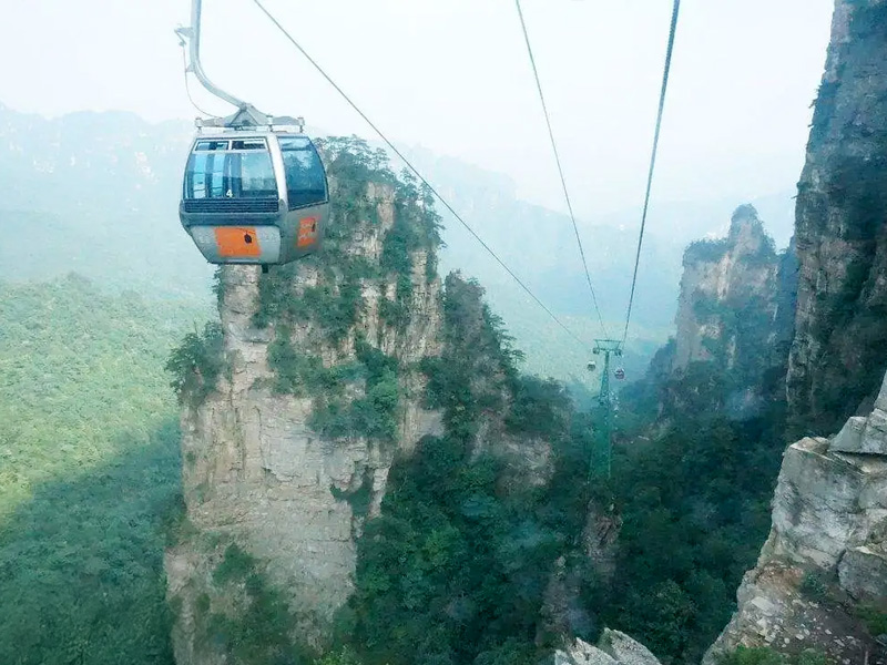 中國張家界天子山索道