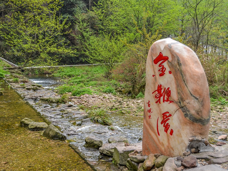 中國武陵源金鞭溪