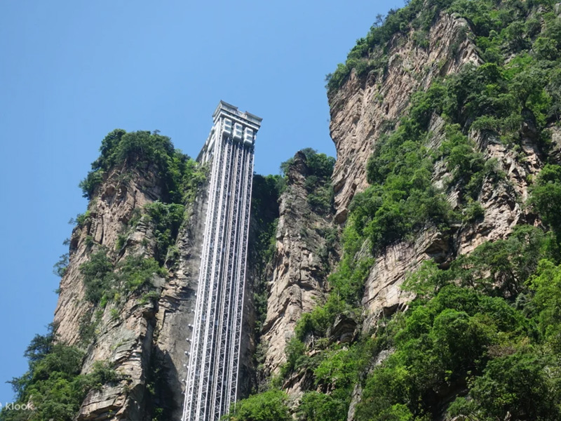 中國袁家界百龍天梯