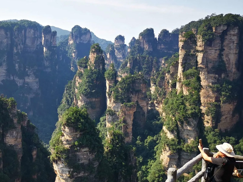 中國袁家界迷魂台