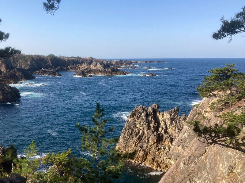 新潟佐渡島 尖閣湾揚島遊園