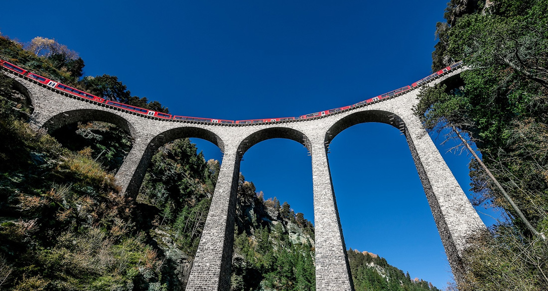 瑞士蘭德瓦薩拱橋