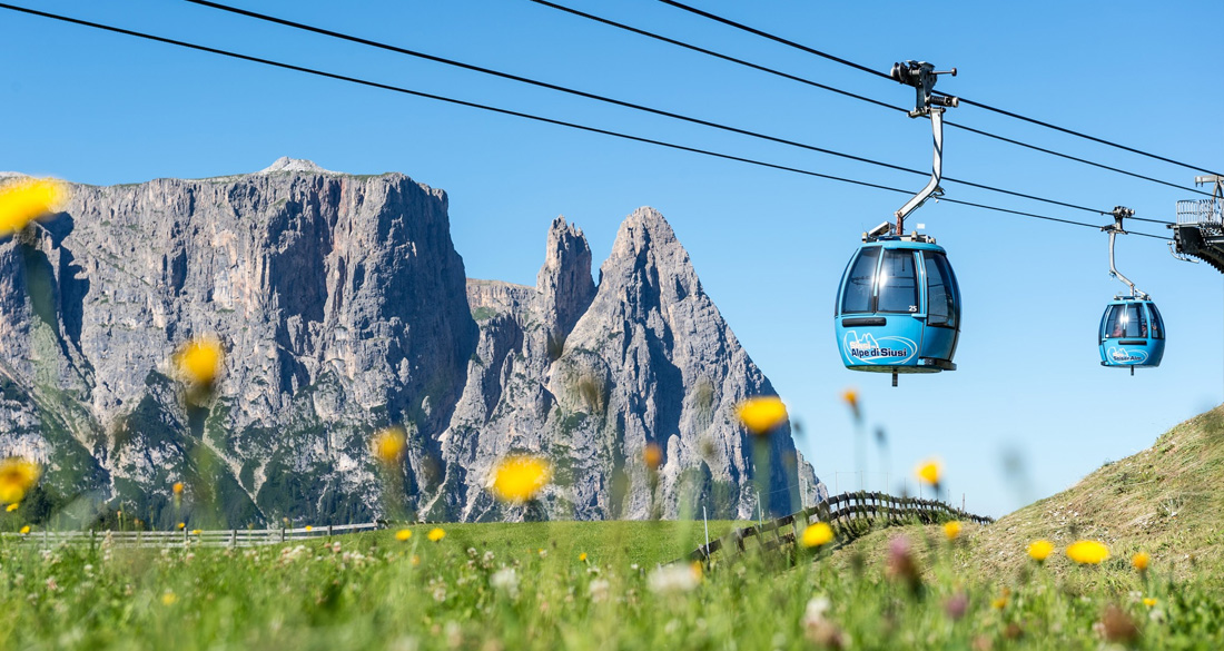 義大利休斯大草原 纜車